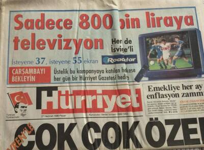 Hürriyet Gazetesi 27 Haziran 1999-Atina Pkkdan Destek Çekiyor GZ45091 - 2
