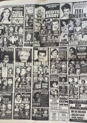 Hürriyet Gazetesi 27 Kasım 1979 - Gazino Afişleri * Zeki Müren - Gönül Yazar - Behiye Aksoy - Adnan Pekak GZ69321 - 2