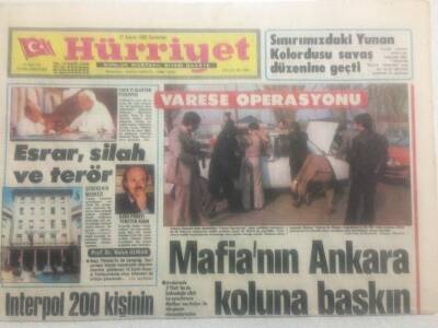 Hürriyet Gazetesi 27 Kasım 1982 - Papa Suikastini Bulgar Antonov Planlamış GZ38057 - 1
