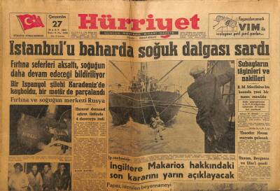 Hürriyet Gazetesi 27 Mart 1957 - Kösem Sultanın Yüzüğü Diye Cam Parçası Satın Aldı GZ81793 - 1