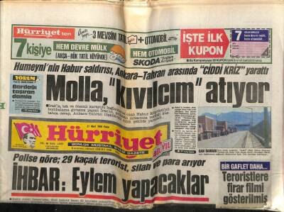 Hürriyet Gazetesi 27 Mart 1988 - Doğum Günü Hediyesi GZ58000 - 1