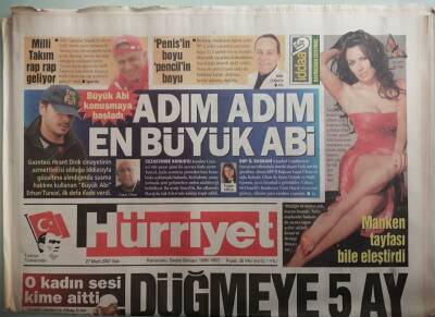 Hürriyet Gazetesi 27 Mart 2007 Yıldız Tezcan Kocam Benim Paramla Onu Meşhur Etti -GZ44384 - 2