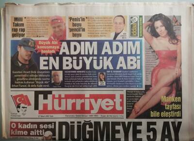 Hürriyet Gazetesi 27 Mart 2007 Yıldız Tezcan Kocam Benim Paramla Onu Meşhur Etti -GZ44384 - 1