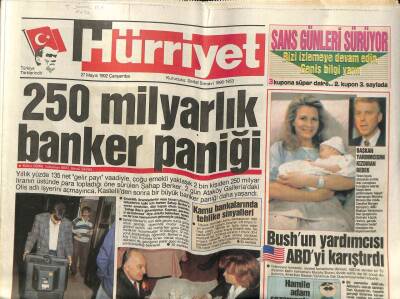 Hürriyet Gazetesi 27 Mayıs 1992 - PKK Saldırısı Püskürtüldü 50 Ölü GZ61720 - 2