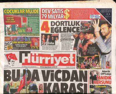 Hürriyet Gazetesi 27 Mayıs 2015 - Yüksekova Havaalanının Adı Selahattin Eyyubi GZ116695 - 1