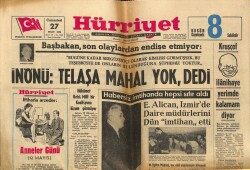 Hürriyet Gazetesi 27 Nisan 1963 - Bir GMC Nehre Uçtu , 7 Er Boğuldu GZ62854 - 2