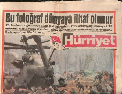 Hürriyet Gazetesi 27 Nisan 1991 - Pınar Özdemir Kraliçe Ödülünü Aldı... - Piontek Çıldırdı GZ122901 - 1