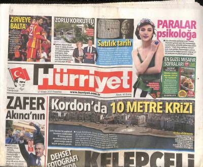Hürriyet Gazetesi 27 Nisan 2015 - Unesco Korudu Fiat İş Verdi GZ117244 - 1