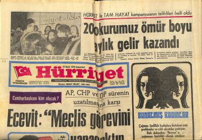 Hürriyet Gazetesi 27 Ocak 1973 - Muhammed Ali Clay Foremana Meydan Okudu GZ97420 - 1