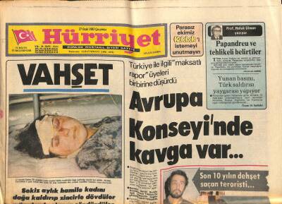 Hürriyet Gazetesi 27 Ocak 1982 - Frankfurt Havaalanı Paylaşılamıyor GZ117478 - 1
