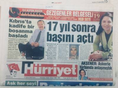 Hürriyet Gazetesi 27 Şubat 2005 - Derin Devlet Sibel Edmondsu Susturdu GZ46675 - 1