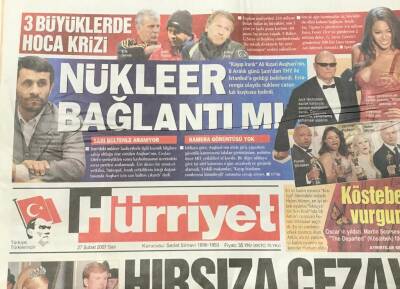 Hürriyet Gazetesi 27 Şubat 2007 - Barzani Bağımsız Kürdistan Fikrine Alışın GZ36023 - 1