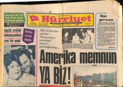 Hürriyet Gazetesi 27 Temmuz 1978 - Kırıkhanda Olaylar Çıktı , 40 İşyeri Tahrip Edildi GZ116210 - 1