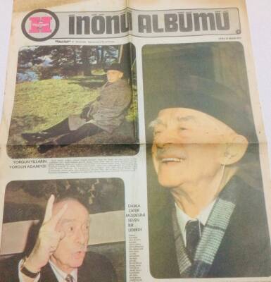 Hürriyet Gazetesi 28 Aralık 1973 - İsmet İnönü Albümü GZ71045 - 1