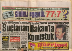 Hürriyet Gazetesi 28 Aralık 1987 - Mecliste Düello GZ60934 - 1
