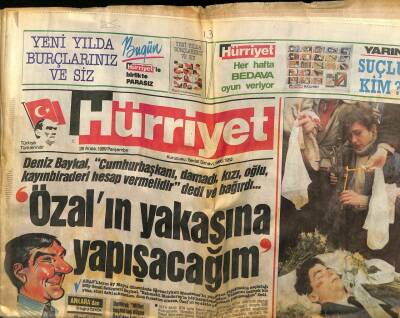 Hürriyet Gazetesi 28 Aralık 1989 - Sözen , Olimpiyat Düzenlemek İstiyor GZ62364 - 2