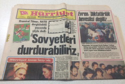 Hürriyet Gazetesi 28 Ekim 1982 - Başak Saçlı Kraliçe - GZ15400 - 2