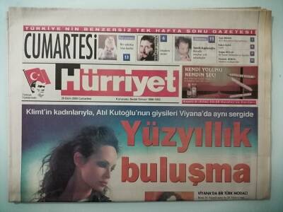 Hürriyet Gazetesi 28 Ekim 2000 Sarayda Büyük Buluşma -GZ14770 - 1