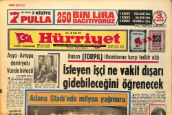 Hürriyet Gazetesi 28 Eylül 1971 - Yılmaz Güney , Altın Koza Ödülünü Hava Kuvvetleri Güçlendirme Vakfına Bağışladı GZ157696 - Gökçekoleksiyon