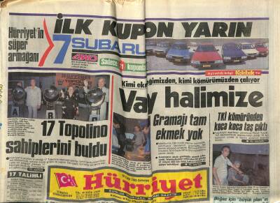 Hürriyet Gazetesi 28 Eylül 1985 - Doğum Günü Hediyesi GZ55058 - 1