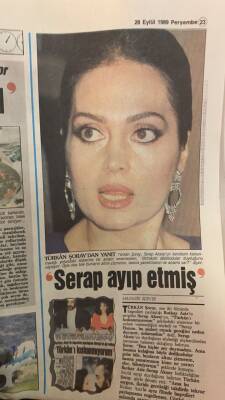 Hürriyet Gazetesi 28 Eylül 1989 - Türkan Şoraydan Yanıt GZ80851 - 2