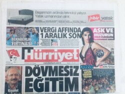 Hürriyet Gazetesi - 28 Eylül 2014 - Suriyeli Kürtler Doğal Müttefik GZ46295 - 1