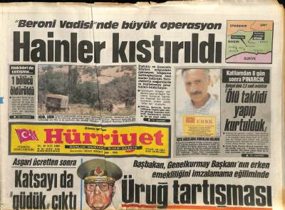 Hürriyet Gazetesi 28 Haziran 1987 - İşte , Avrupanın En Güzel Mankeni GZ62348 - 1