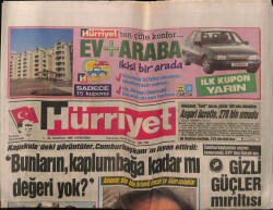 Hürriyet Gazetesi 28 Haziran 1989 - Cumhurbaşkanlığı İçin Sıcak Temas SHP-Anap Pazarlığı GZ61688 - 2