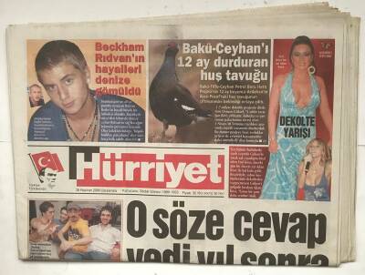 Hürriyet Gazetesi 28 Haziran 2006 - İki Lider Cenazeyi Birlikte Omuzladı GZ8032 - 1