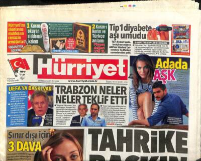 Hürriyet Gazetesi 28 Haziran 2013 - Darbe Dayanağı Olan 35. Madde Değişiyor GZ99941 - 1