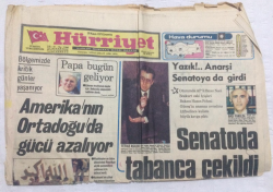 Hürriyet Gazetesi 28 Kasım 1979 - Amerikanın Ortadoğuda Gücü Azalıyor - GZ17793 - 1