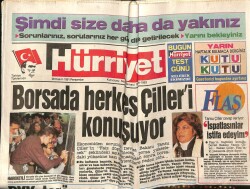 Hürriyet Gazetesi 28 Kasım 1991 - Borsada Herkes Çilleri Konuşuyor GZ60979 - 2