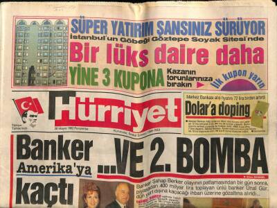 Hürriyet Gazetesi 28 Mayıs 1992 - Nahcıvanı Türkiyeye Bağlayan Hasret Köprüsü Açılacak GZ61719 - 2