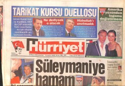 Hürriyet Gazetesi 28 Mayıs 2005 - Tarihi Süleymaniye Hamamı 1 Mayısta Kapanıyor - Şampiyon Fenerbahçe 4 Yedi GZ158316 - Gökçekoleksiyon