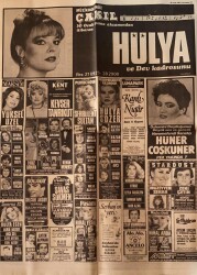Hürriyet Gazetesi 28 Ocak 1981 - Çakıl Gazinosu Hülya Koçyiğit Ve Dev Kadrosu GZ67822 - 2