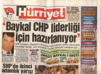 Hürriyet Gazetesi 28 Ocak 1992 - Liz`in İkinci Doğuşu GZ79666 - 1