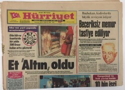 Hürriyet Gazetesi 28 Şubat 1983 - Et Altın Oldu GZ13430 - 1