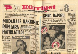 Hürriyet Gazetesi 28 Temmuz 1965 - Atinada Umumi İşçi Grevi Başladı GZ67709 - 1
