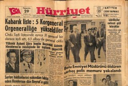 Hürriyet Gazetesi 29 Ağustos 1957 - Afganistan Kralı Zahir Şah Ankara Fahri Hemşerisi Oldu GZ69001 - 1