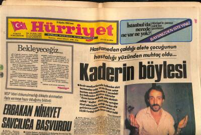 Hürriyet Gazetesi 29 Ağustos 1980 - Salako Şimdi de Politikacı Oldu GZ117475 - 1