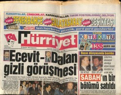 Hürriyet Gazetesi 29 Ağustos 1991 - Otobüs Uçuruma Yuvarlandı 52 Kişi Öldü GZ62399 - 2