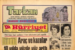 Hürriyet Gazetesi 29 Eylül 1972 - Yılmaz Güney Mahkemede Eşini Hint Usulü Selamladı GZ157742 - Gökçekoleksiyon