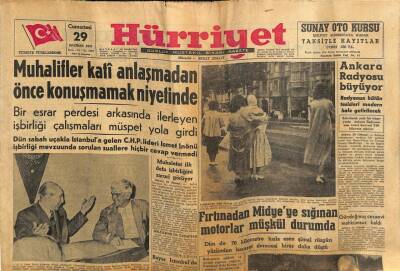 Hürriyet Gazetesi 29 Haziran 1957 - Ankara Radyosu Büyüyor GZ81025 - 1