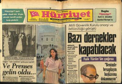 Hürriyet Gazetesi 29 Haziran 1978 - Emel Sayın Ve Selçuk Aslanın Aşkı Bacayı Sardı GZ99244 - 1