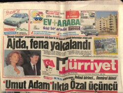 Hürriyet Gazetesi 29 Haziran 1989 - Ajda Pekkan Fena Yakalandı GZ61689 - 1