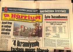 Hürriyet Gazetesi 29 Mart 1981 - Avrupada da Onbinlerce Türk Yeniden Şahlandı GZ67789 - 1
