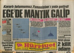Hürriyet Gazetesi 29 Mart 1987 - Evren , Basın ı Kabul Etti GZ62343 - 1
