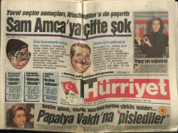 Hürriyet Gazetesi 29 Mart 1989 - Nilüfer Dertli GZ62360 - 1
