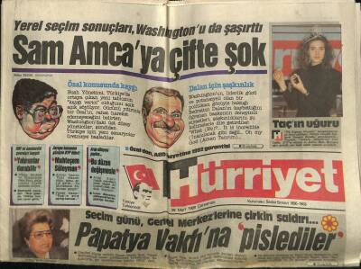 Hürriyet Gazetesi 29 Mart 1989 - Nilüfer Dertli GZ62360 - 1