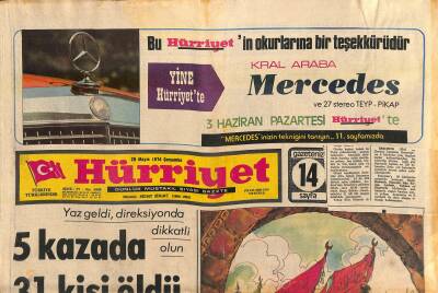 Hürriyet Gazetesi 29 Mayıs 1974 - Mansell 15 Haziranda Göreve Başlayacak GZ119170 - 1